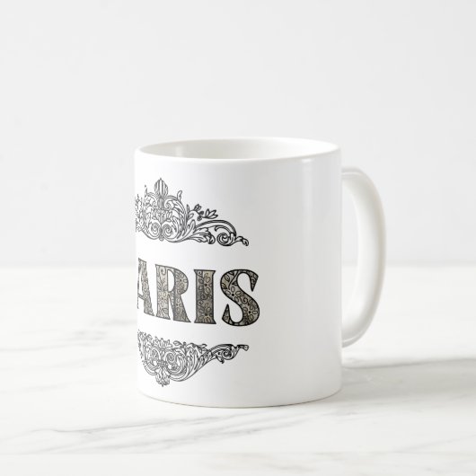Paris Café Mug (Devant droit)