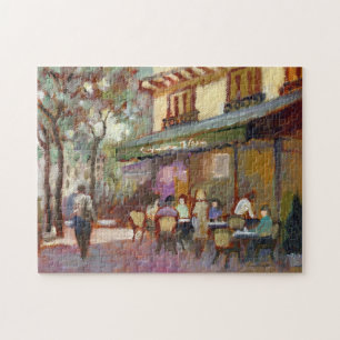 Paris Cafe Puzzle Legpuzzel