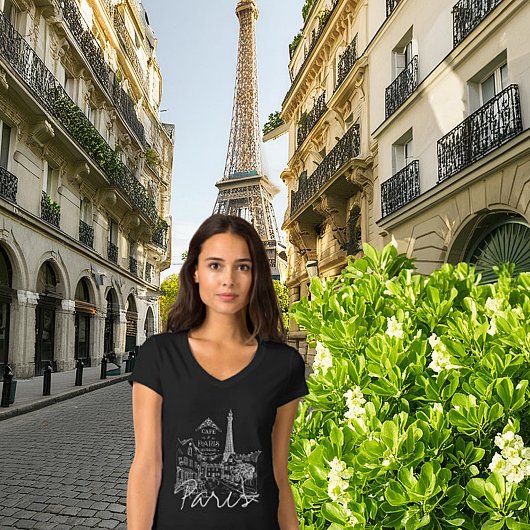Paris cafe T-Shirt