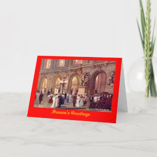 Paris, carte de Noël