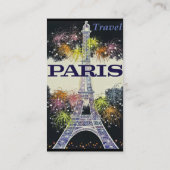 Paris : Carte de visite d'affiches (Dos)