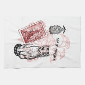 Paris Cat Theedoek (Horizontaal)