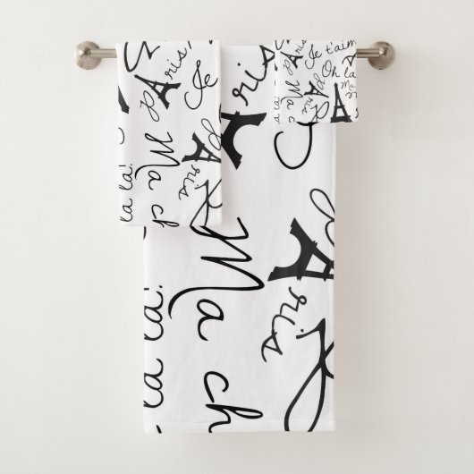 Paris Charm Bad Handdoek (Insitu)