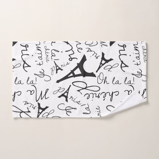 Paris Charm Bad Handdoek (Handdoek)