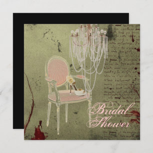 Paris Chic bruidsdouche uitnodiging