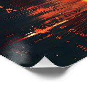 París: Ciudad de Luz, Ciudad de Amor - Atardecer Perfect Poster (Hoek)