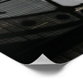 Paris Clock Poster (Hoek)