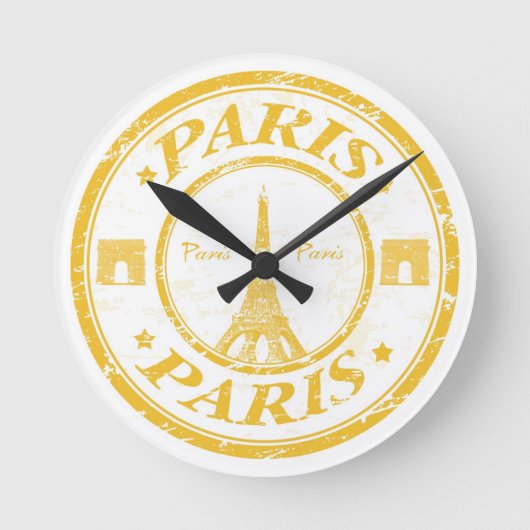 Paris Clock Ronde Klok (Voorkant)