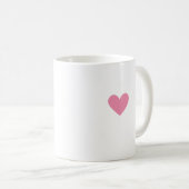 Paris Coeur Rose Mug (Devant droit)