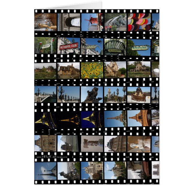 Paris Collectie Card (Voorkant)