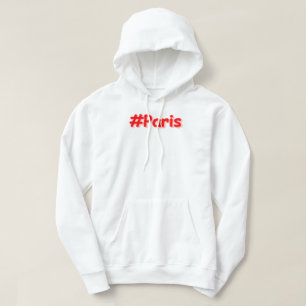 "#Paris" Cute Design. Bestel nu Hoodie