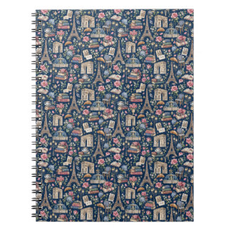Paris Dark Icons Chic Design Notitieboek