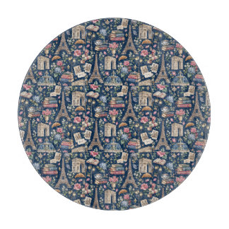 Paris Dark Icons Chic Design Snijplank
