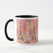 Paris de scintillement dans la tasse rose (Gauche)