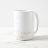 Paris Debout Mug (Devant droit)