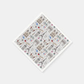 Paris Doodles Servet (Hoek)