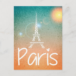 Paris Eifel Tower Briefkaart