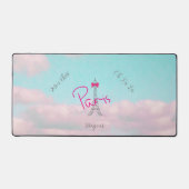 Paris, Eiffel Bonjour French Modern Thlow (Recto)