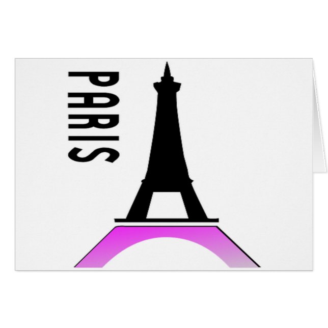 Paris Eiffel Tower (Voorkant Horizontaal)