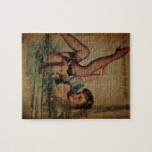 paris eiffel tower bachelorette legpuzzel (Horizontaal)