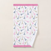 Paris Eiffel Tower Bad Handdoek (Handdoek)