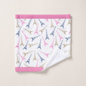Paris Eiffel Tower Bad Handdoek (Wasdoekje)