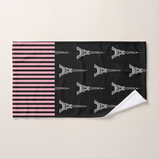 Paris Eiffel Tower Bath Towells Set Gift Bad Handdoek (Handdoek)