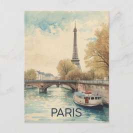 Paris Eiffel Tower Briefkaart