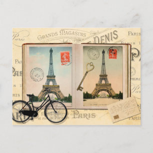 Paris Eiffel Tower Briefkaart