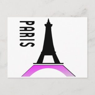 Paris Eiffel Tower Briefkaart
