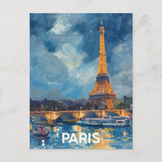Paris Eiffel Tower Briefkaart