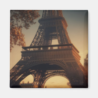 Paris Eiffel Tower Close Magnet Magneet