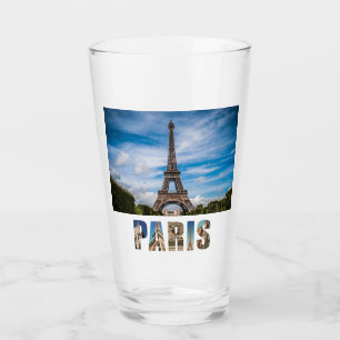 Paris Eiffel Tower Frankrijk Franse City Beer Pint Glas