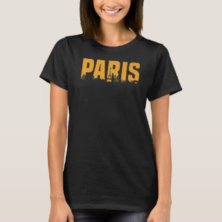 Paris Eiffel Tower Frankrijk Premium T-shirt