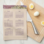 Paris Eiffel Tower Geïnspireerd Pointillism 2021 Theedoek (Quarter Fold)