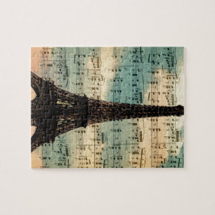 Paris Eiffel Tower Legpuzzel