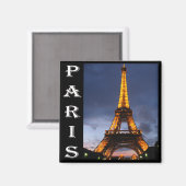 Paris Eiffel Tower Magnet Magneet (Voorkant / Achterkant)