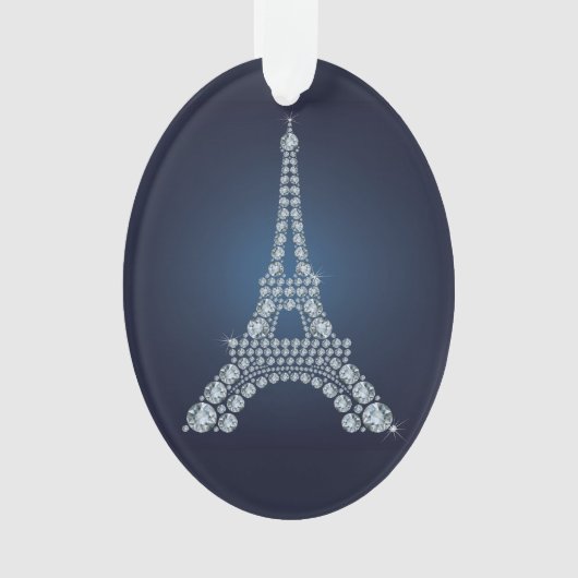 Paris Eiffel Tower Ornament (voorkant)
