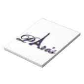 Paris Eiffel Tower Sequin Glitter Sparkle Notitieblok (Gedraaid)