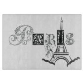 Paris Eiffel Tower Snijplank (Voorkant)
