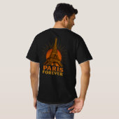 Paris – Eiffel Tower T-shirt (Achterkant volledig)