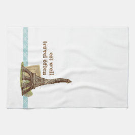 Paris Eiffel Tower Tea Kitchen Towel Theedoek