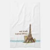 Paris Eiffel Tower Tea Kitchen Towel Theedoek (Verticaal)