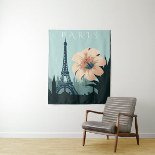 Paris Eiffel Tower Wandkleed