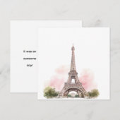 Paris Eiffeltoren Ansichtkaart Feestdagenkaart (Voorkant / Achterkant)