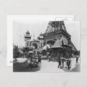 Paris Eiffeltoren Briefkaart (Voorkant / Achterkant)