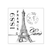 Paris Eiffeltoren Frans Tijdschrift Scrapbook Stam Rubberstempel (Afrduk)