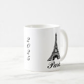 Paris Eiffeltoren ontwerp mok (Voorkant rechts)