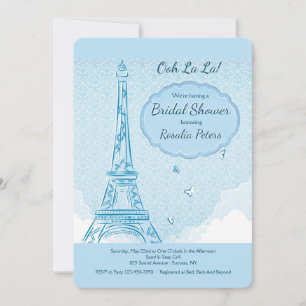 Paris en invitation bleue