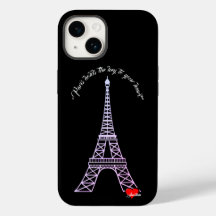 "Paris est la clé de votre coeur", coque iphone
